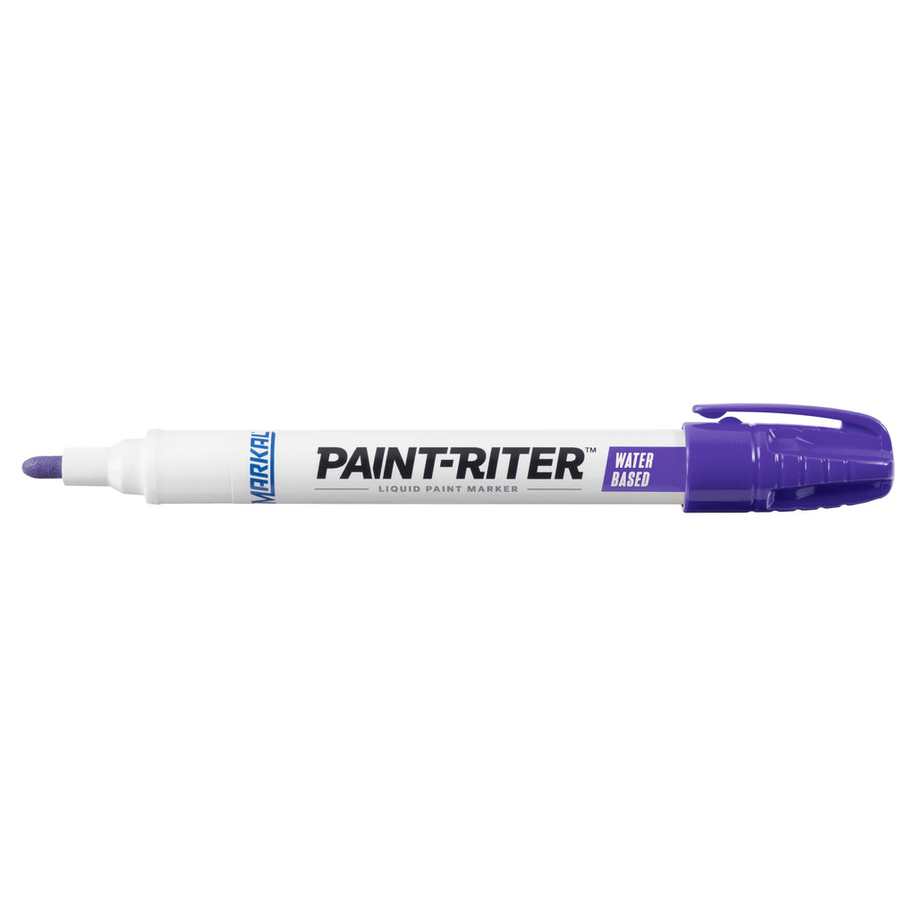 Marcador de Pintura Líquida Permanente Paint-Riter®, para Uso General, Color Purpura - Herramental