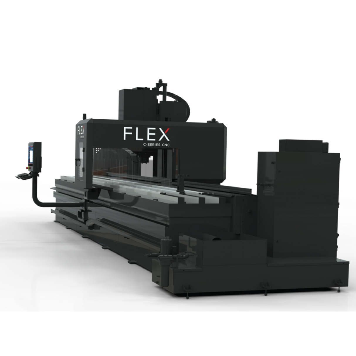 Máquina Flex CNC Modelo C20-02 con cambiador automático de 16 herramientas, movimientos XYZ: 240in/24in/17.5in FLEX CNC