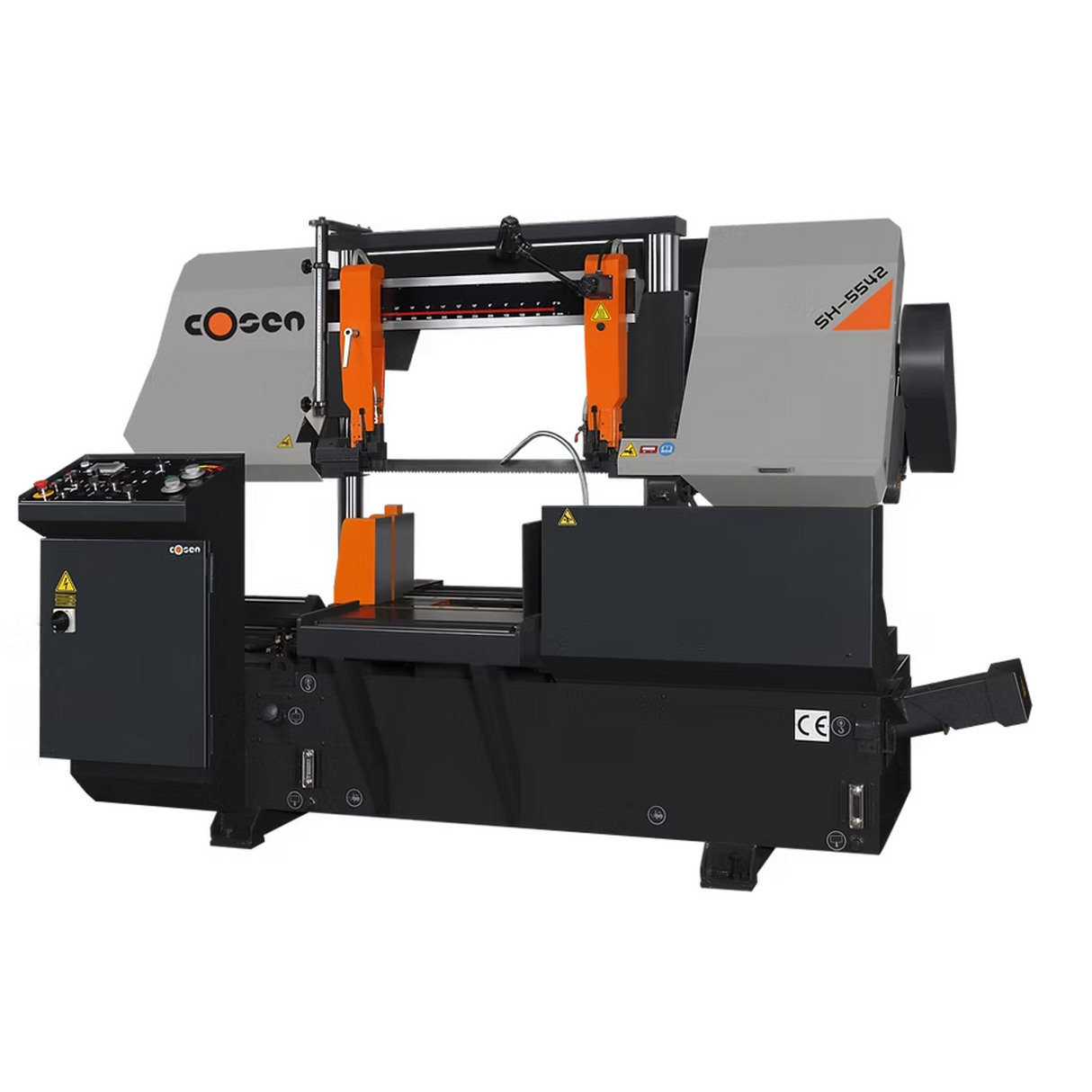 SIERRA CINTA HORIZONTAL SEMIAUTOMATICA DE DOBLE COLUMNA
