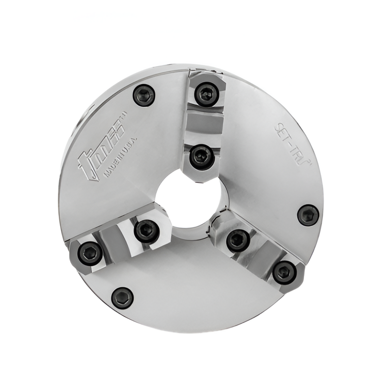Chuck Set-Tru™ (tornillos de microajuste) 6", 3 mordazas Toolmex