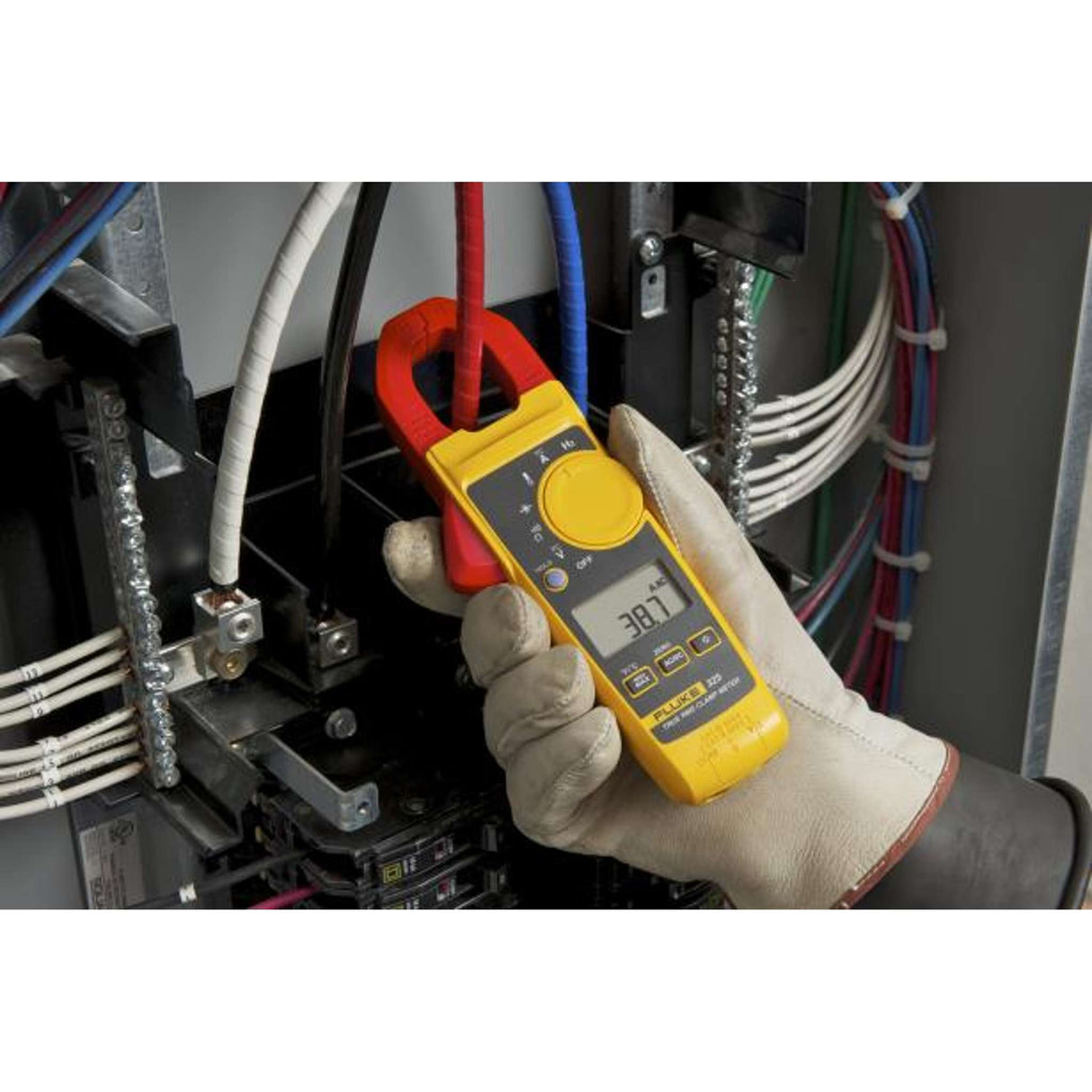 Amperimetro De Gancho 400A Ac/Dc True Rms C/Temp Fluke