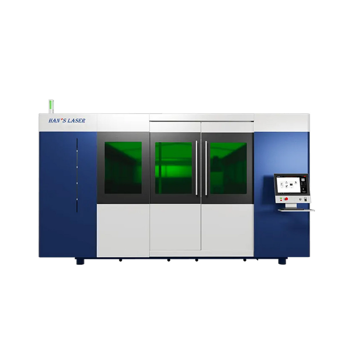 Máquina de corte por láser de fibra para chapa metálica Hans Laser