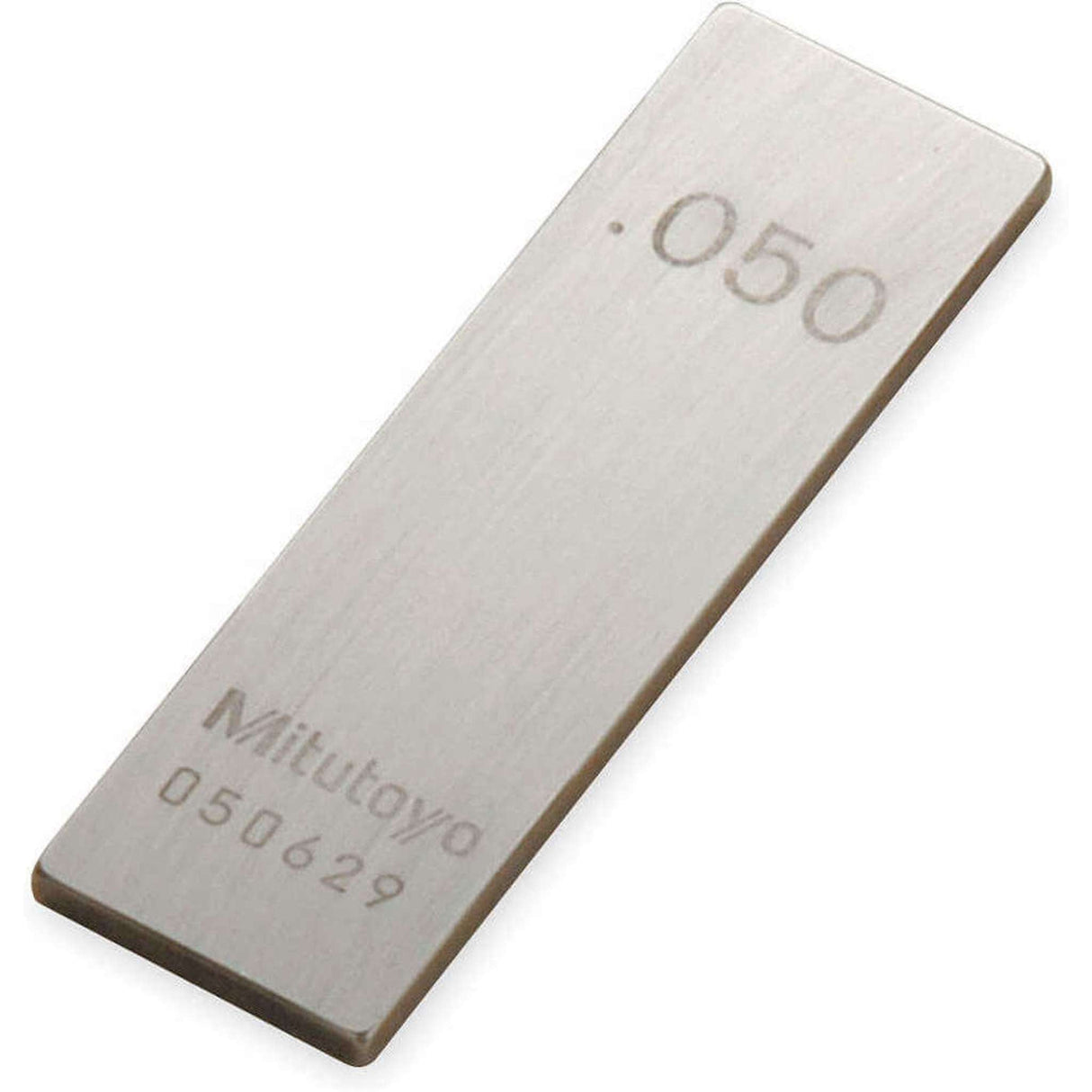 Bloque patrón rectangular, pulg. certificado de inspección ASME, Grado 0, Acero, 0.05 pulg Mitutoyo