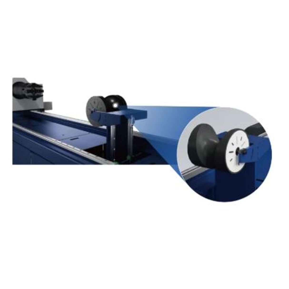 Máquina cortadora láser para tubo con longitud maxima de 6m de carga manual trifásica 220V/60Hz