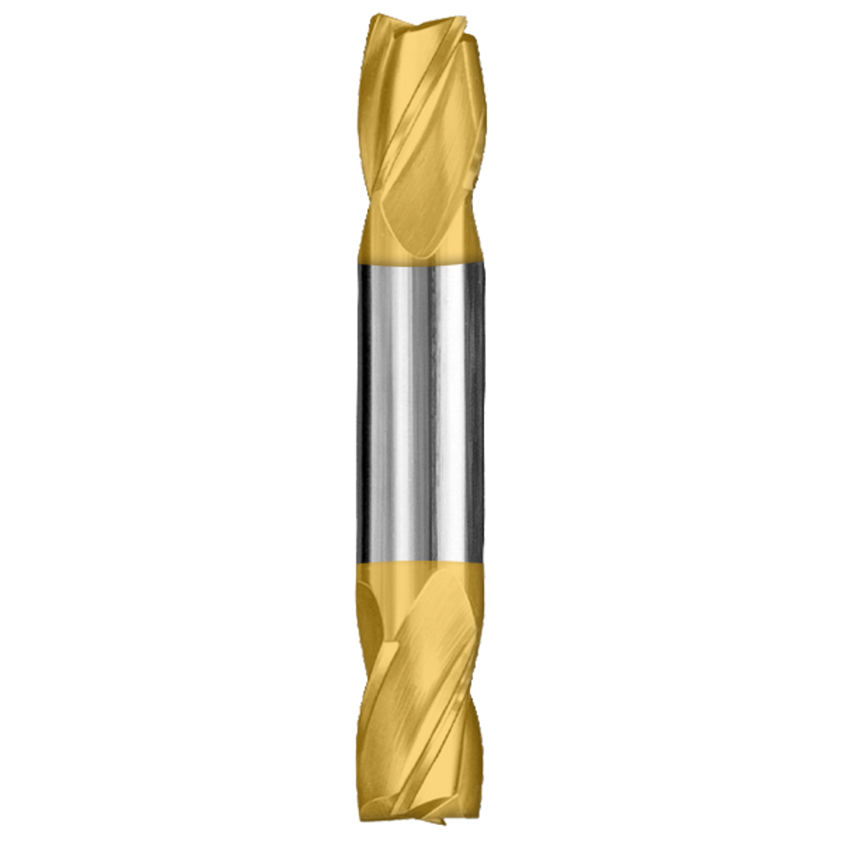 Cortador Vertical de Propósito General, Diam. 1/32 pulg, 4 Flautas, Punta Plana