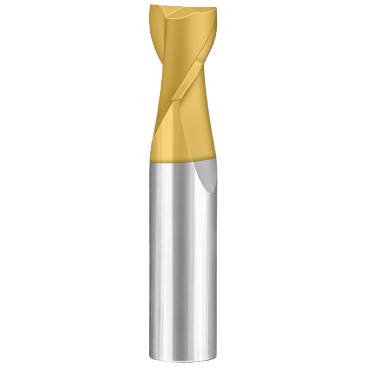 Cortador Vertical de Propósito General, Diam. 6 mm, 2 Flautas, Punta Plana