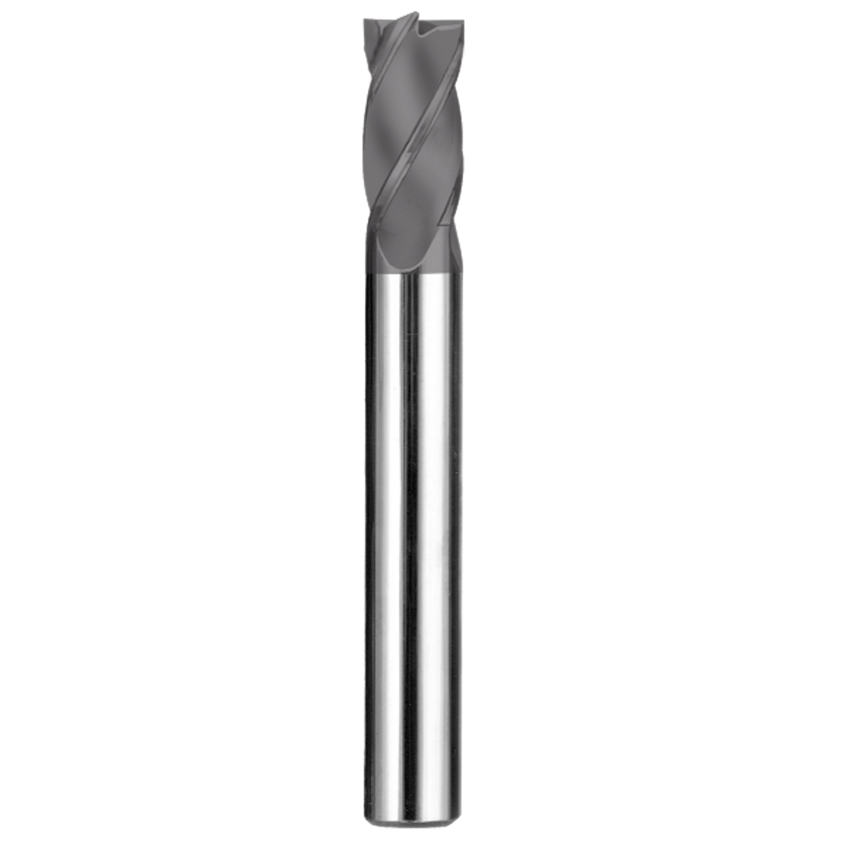 Cortador Vertical de Propósito General, Diam. 9 mm, 4 Flautas, Punta Plana SGS