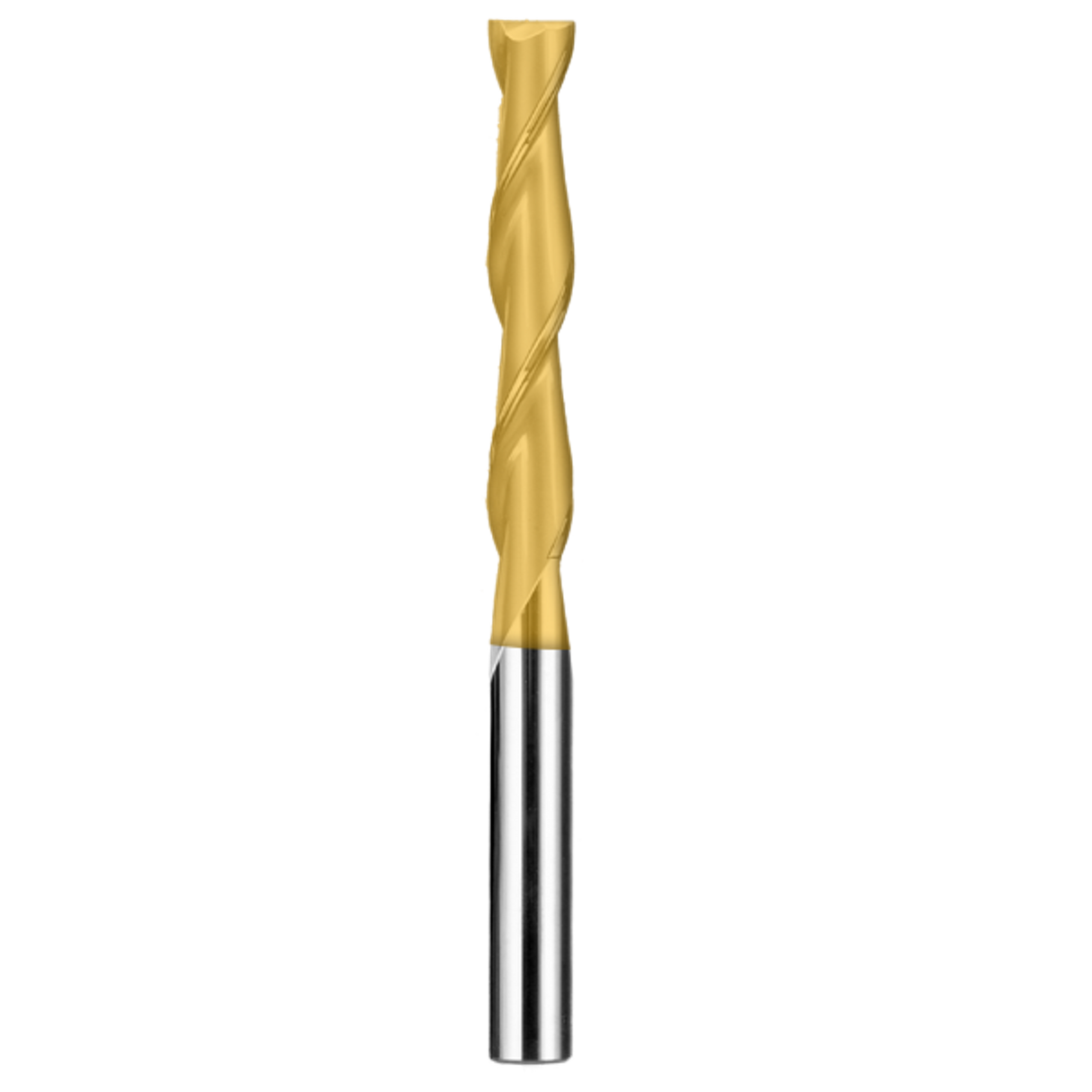 Cortador Vertical de Propósito General, Diam. 1/8 pulg, 2 Flautas, Punta Plana SGS
