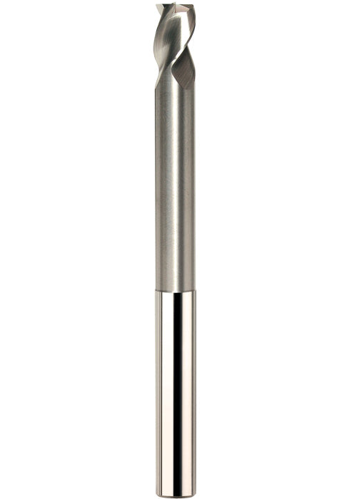 Cortador Vertical de Alto Rendimiento para Aluminio, Diam. Cte. 3/16 pulg, 3 Flautas, Punta Plana - Herramental