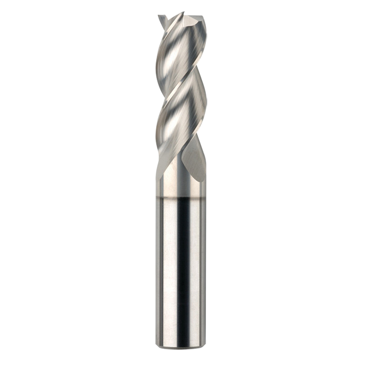 Cortador Vertical de Alto Rendimiento para Aluminio, Diam. Cte. 1/8 pulg, 3 Flautas, Punta Plana SGS