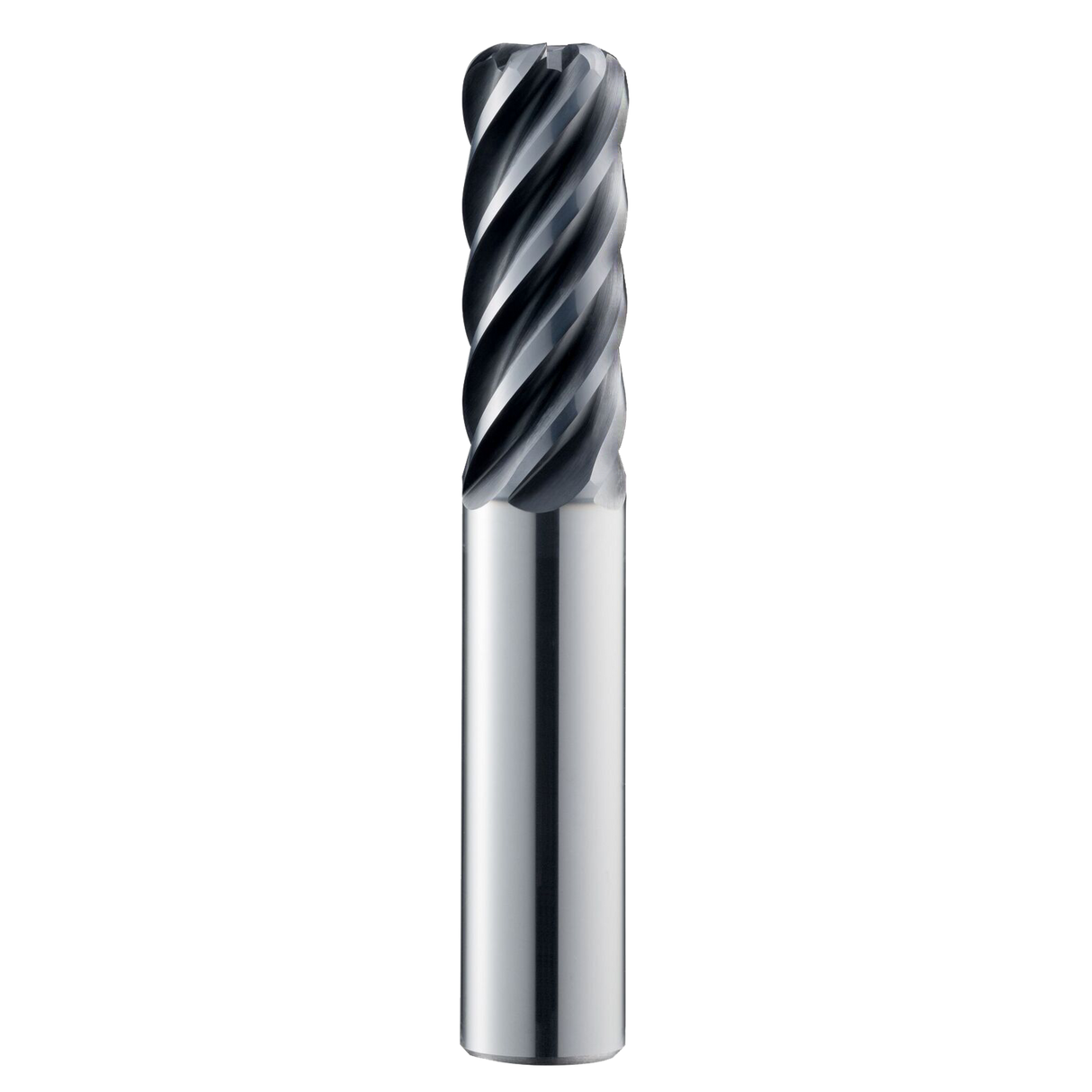 Cortador Vertical de Alto Rendimiento, Diam. Cte. 1/2 pulg, 6 Flautas, Radios en Esquina SGS