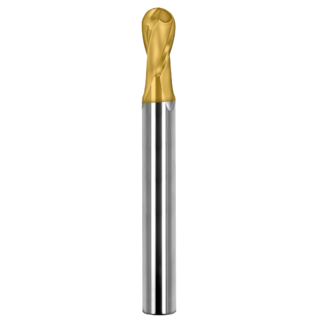 Cortador Vertical de Propósito General, Diam. 6 mm, 2 Flautas, Punta Bola SGS