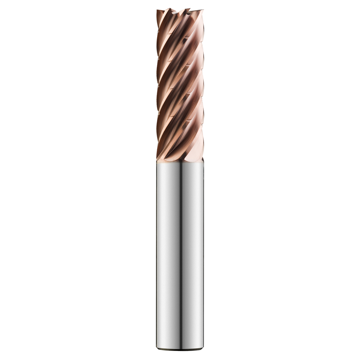 Cortador Vertical de Alto Rendimiento, Diam. Cte. 3/8 pulg, 7 Flautas, Rompevirutas Plana SGS