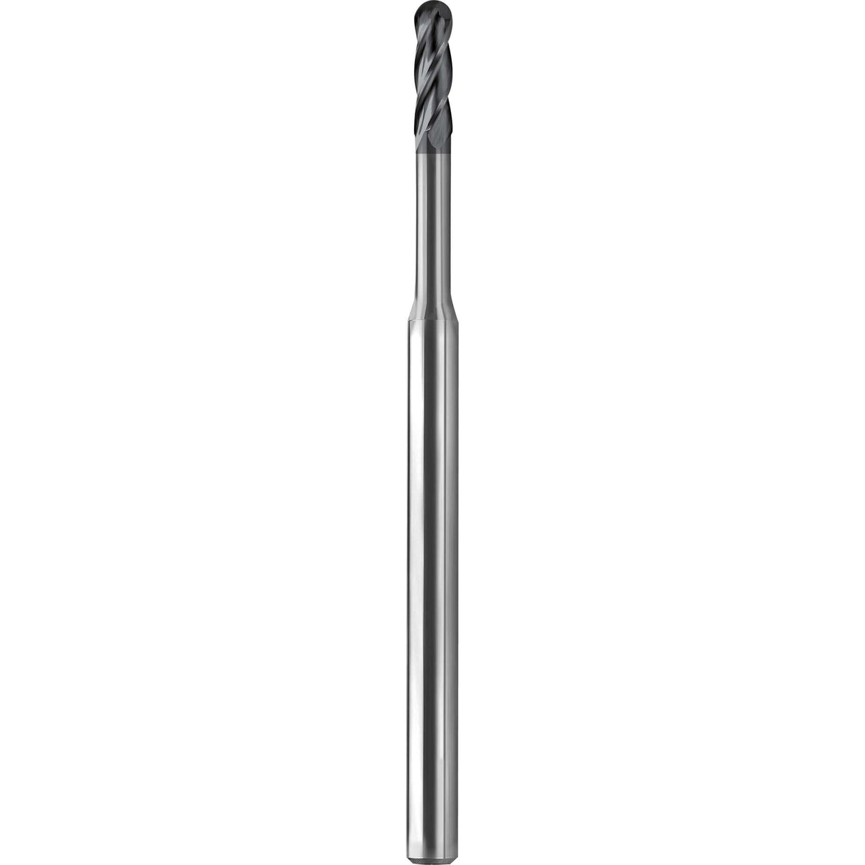 Micro Cortador Vertical, Diam. Cte. 0.0310 pulg, 4 Flautas, Punta Bola SGS