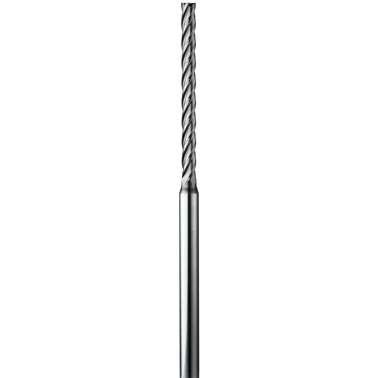 Micro Cortador Vertical, Diam. Cte. 0.1100 pulg, 4 Flautas, Punta Plana SGS