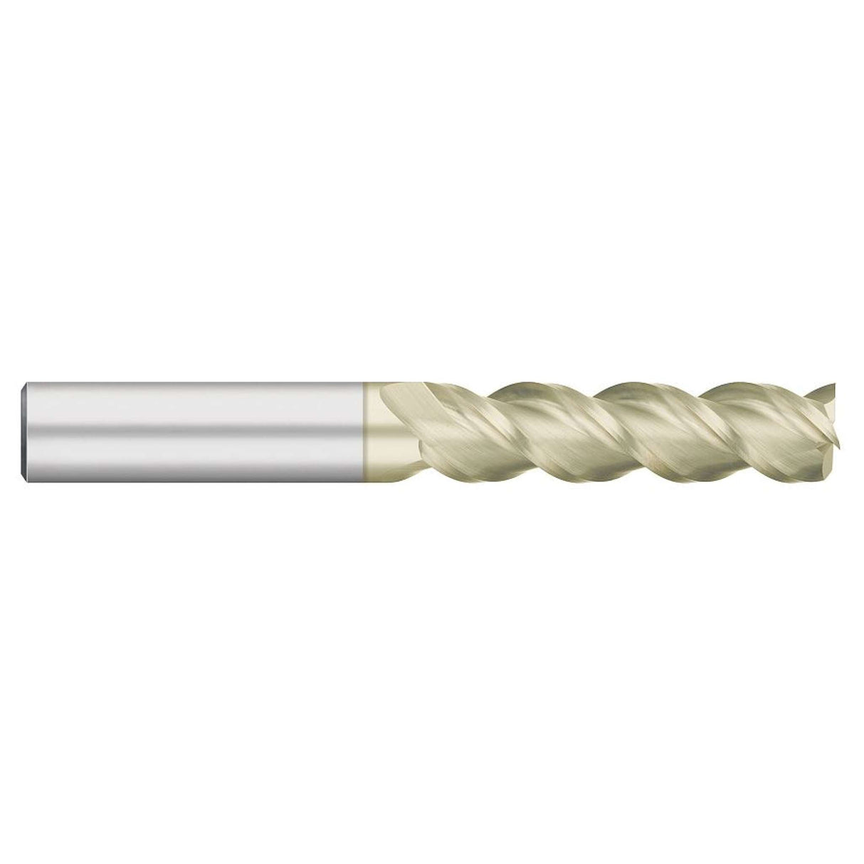 Fresa de Carburo 5/8" 4F AlTiN – Corte Plano Titan