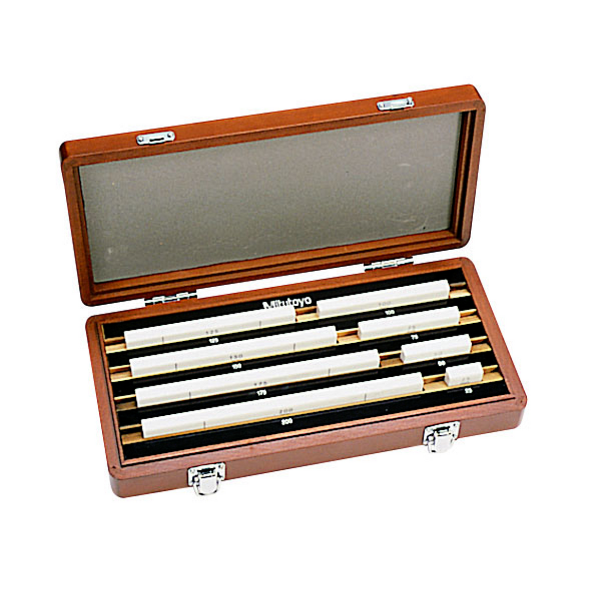 Juego de bloques patrón rectangular, mm, certificado de inspección, ISO, 8 Bloques, Grado 0, Cerámica