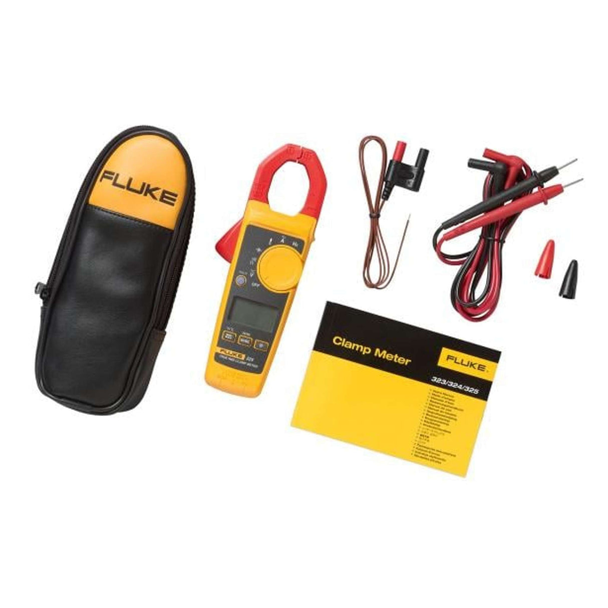 Amperimetro De Gancho 400A Ac/Dc True Rms C/Temp Fluke