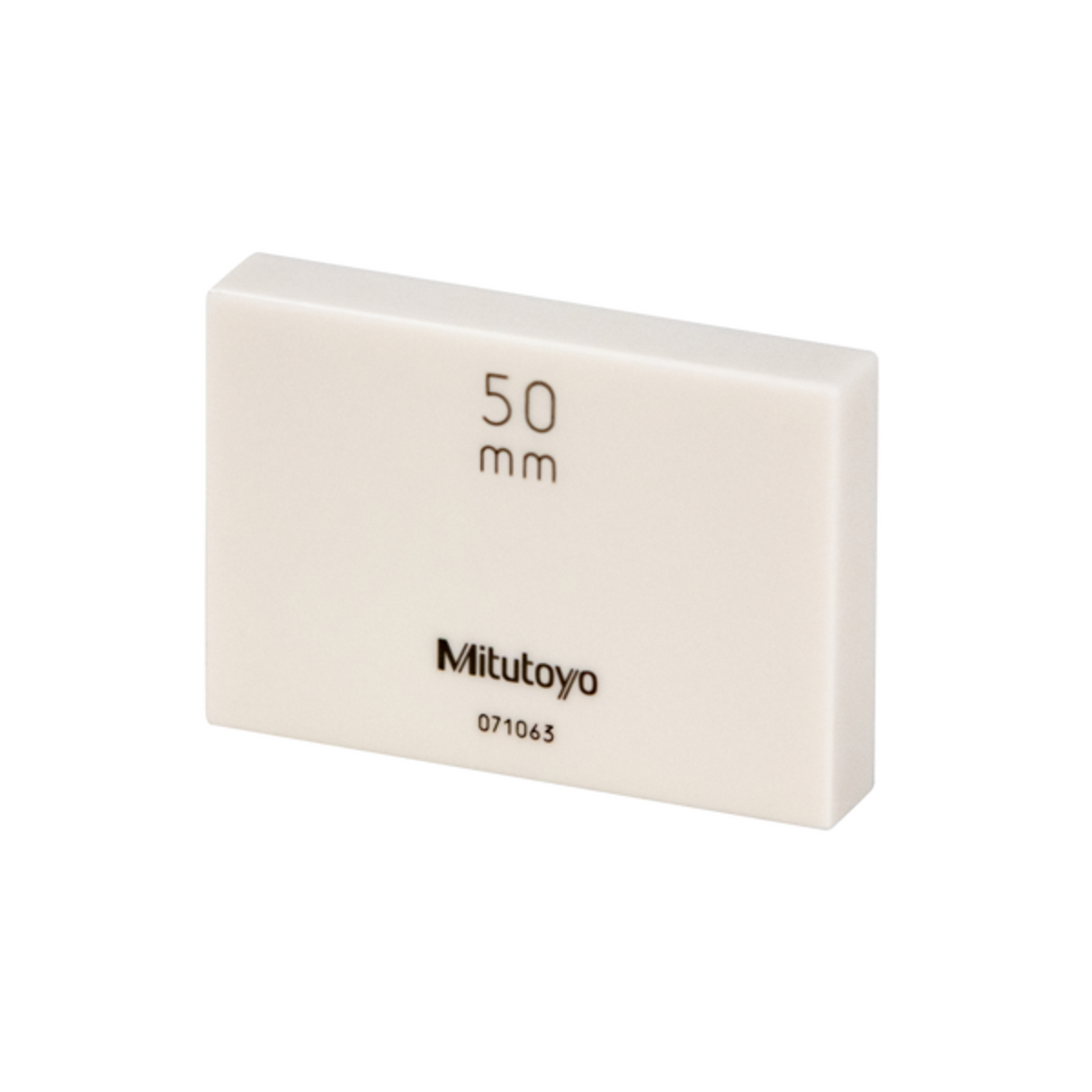 Bloque patrón rectangular, mm, certificado de inspección, ISO, Grado 1, Cerámica, 75mm Mitutoyo