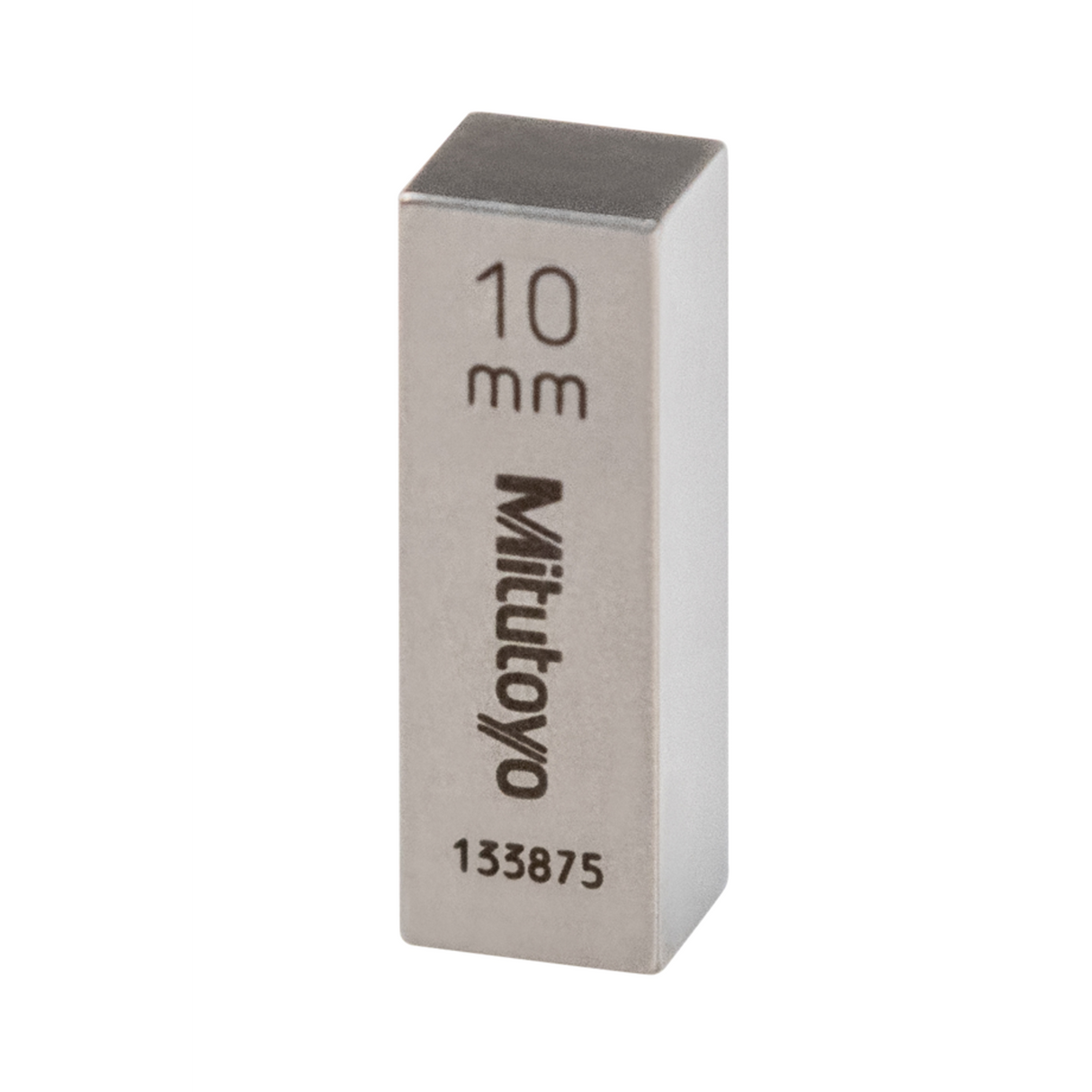 Bloque patrón rectangular, mm, certificado de inspección, ISO, Grado 0, Acero, 10mm Mitutoyo