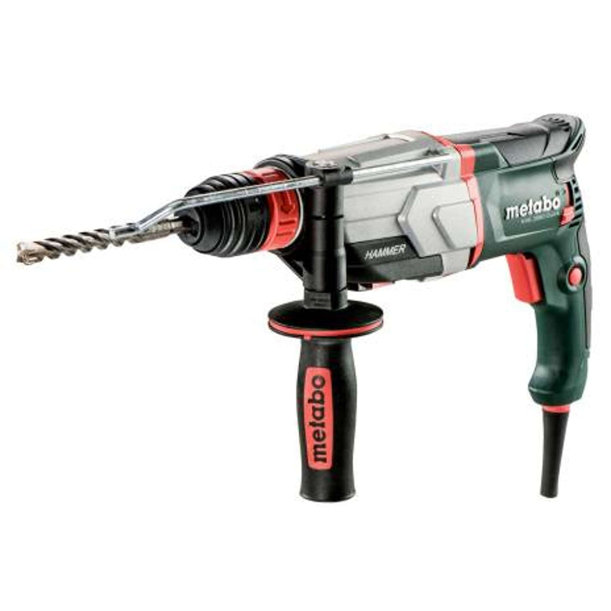 Rotomartillo a Cable SDS-plus, 1/2 pulg, 4400 GPM, 880W. NO INCLUYE Batería NI CARGADOR Metabo