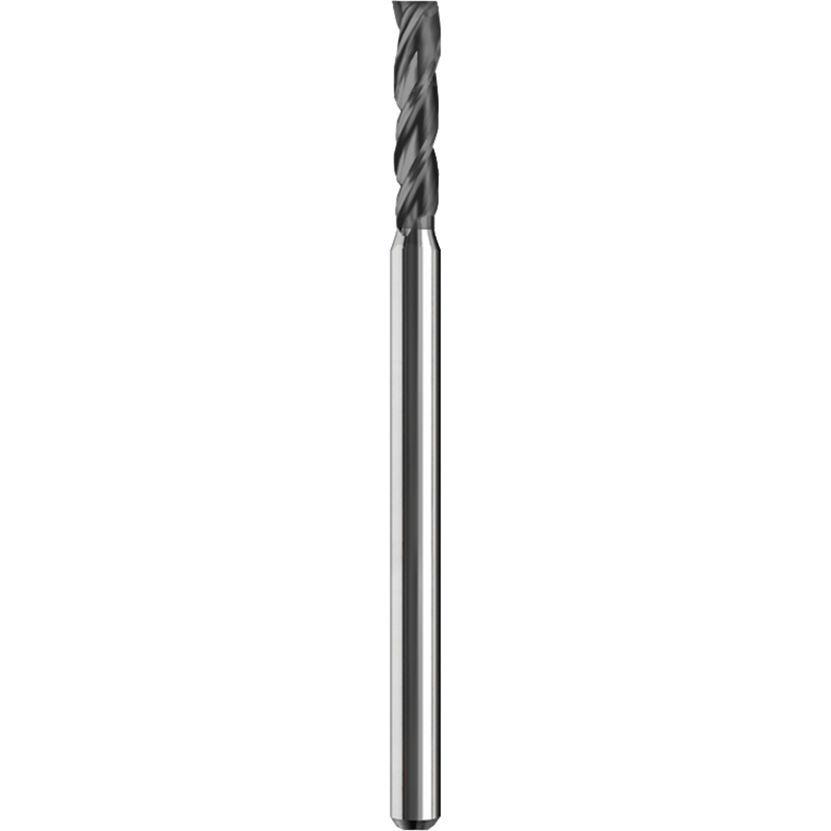 Micro Cortador Vertical, Diam. Cte. 0.0600 pulg, 3 Flautas, Punta Plana SGS