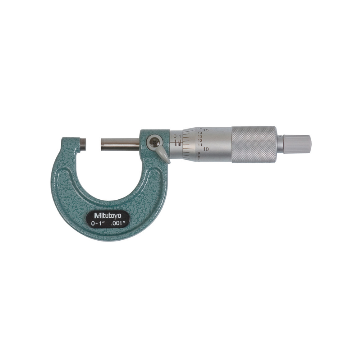 Micrómetro de exteriores, 0 - 1 pulg