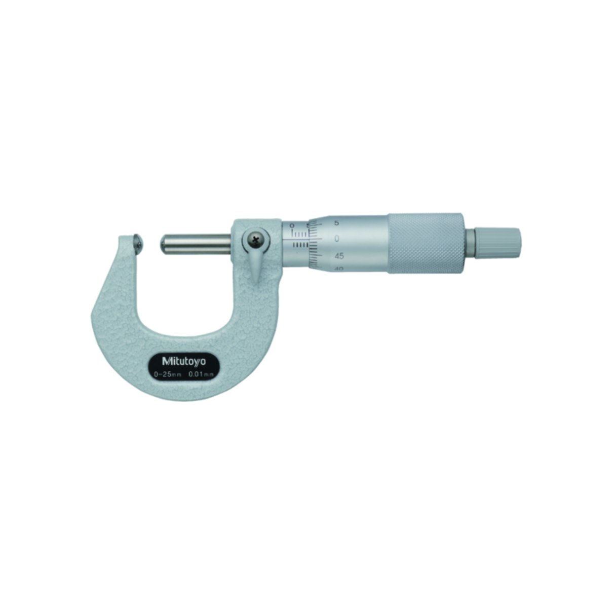 Micrómetro para tubo, tipo esférico en tope y husillo, 0 - 25 mm Mitutoyo