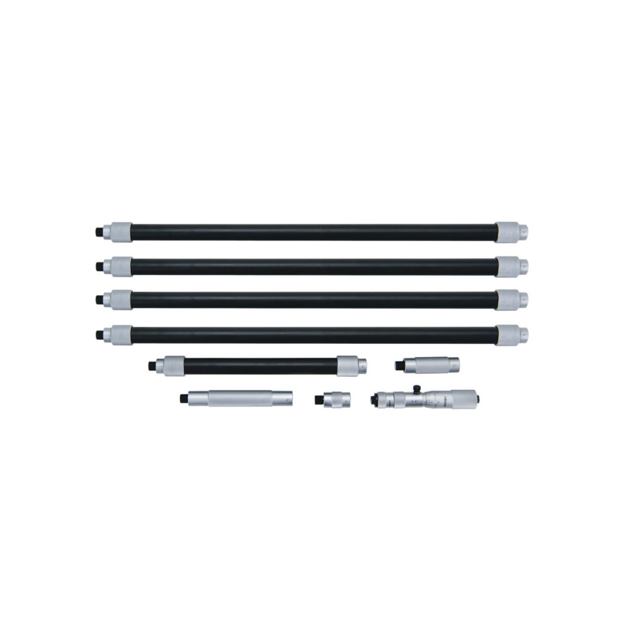 Micrómetro de interiores tipo tubular con extensión, 4 - 84 pulg Mitutoyo