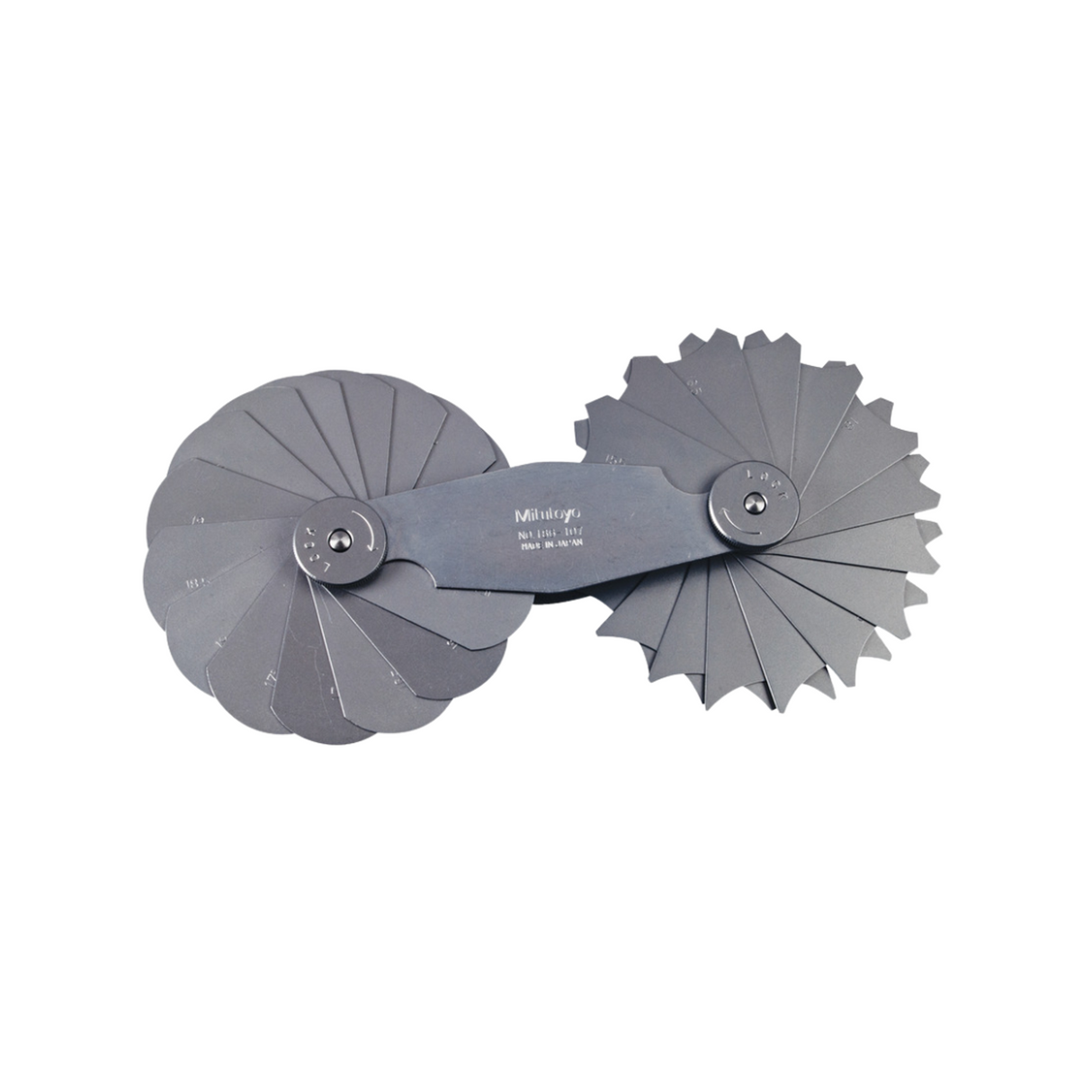 Calibres de radios, 15.5 - 25 mm, 30 Pares Mitutoyo