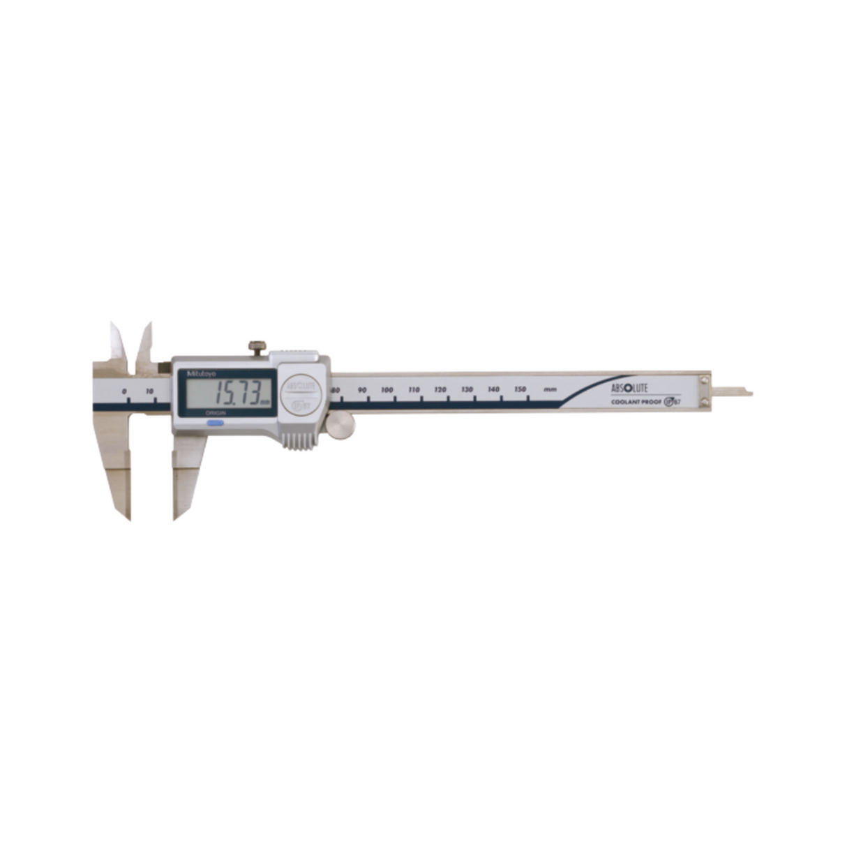 Calibrador tipo cuchilla digimatic ABSOLUTE y vernier, 0 - 6 pulg Mitutoyo