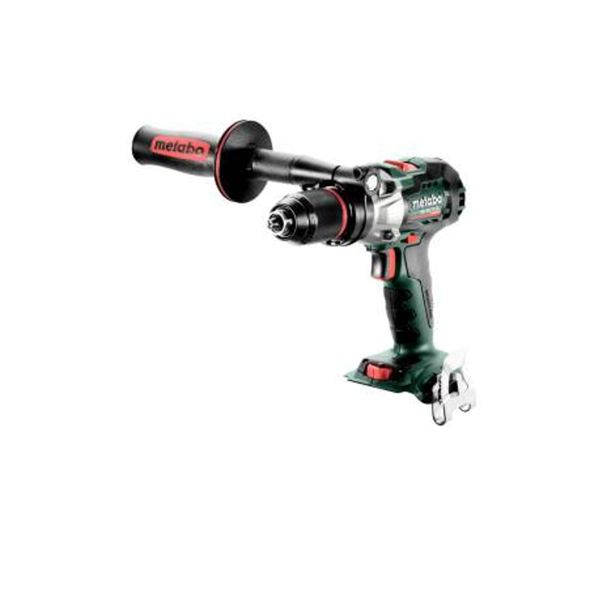 Taladro Atornillador de percusión a Batería 18V, Diámetro de Perforación en Acero 1/2 pulg. 0 - 550 / 0 - 2000 RPM. NO INCLUYE Batería NI CARGADOR Metabo