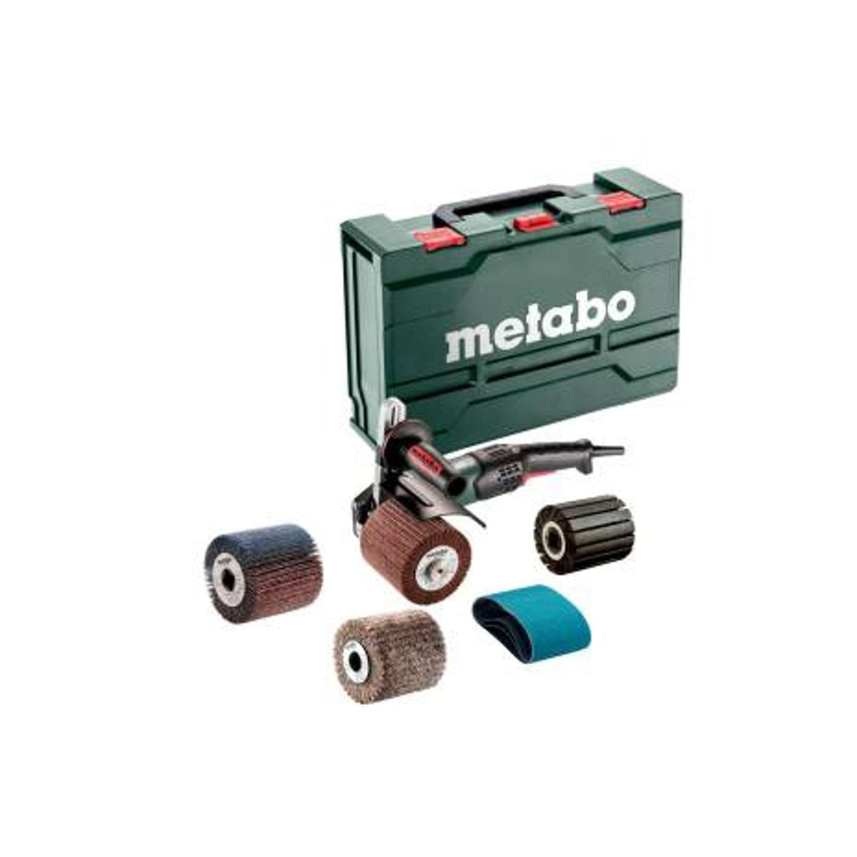 Kit Satinadora de 1700 W, 3000 RPM, Diámetro 8 pulg Metabo