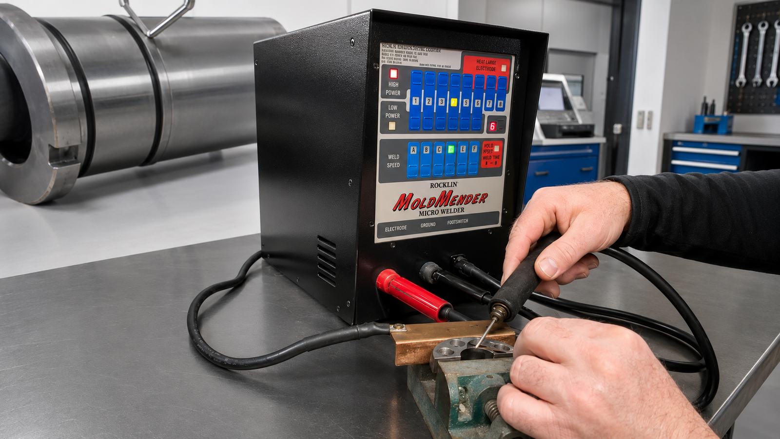 MoldMender: 7 Razones por las que un microsoldador portátil te ahorra dinero en la reparación de moldes