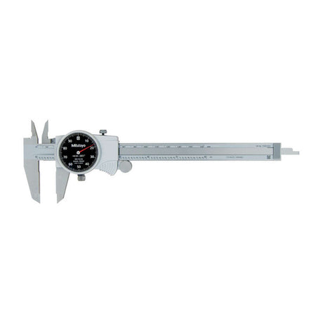 Calibrador con Carátula con puntas de carburo para medición de interiores y exteriores 0-6 pulg, 0.001 pulg, 0.1 pulg/rev., pulg Mitutoyo