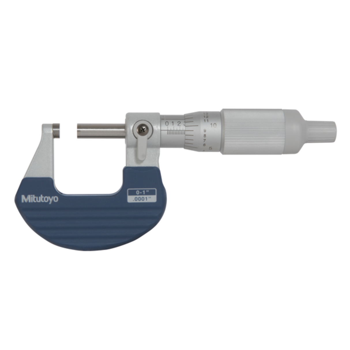 Micrómetro de Tambor con Trinquete 0-1 pulg, 0.0001 pulg