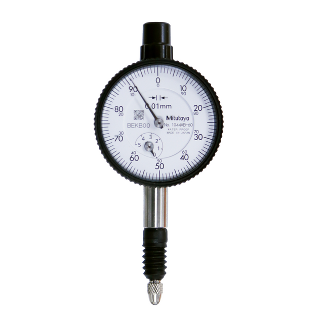Indicador de carátula, tapa plana, Tipo ISO IP63, 5mm, 0,01mm Mitutoyo