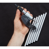 Micrómetro Digital para Exteriores A Prueba de Refrigerantes, Intervalo de 2-3 pulg, Fuerza de Medición de 5 a 10 N, Con Salida de Datos