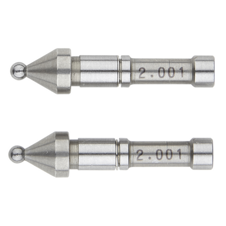 Puntas de bola intercambiables para tope/husillo 2.0mm Mitutoyo