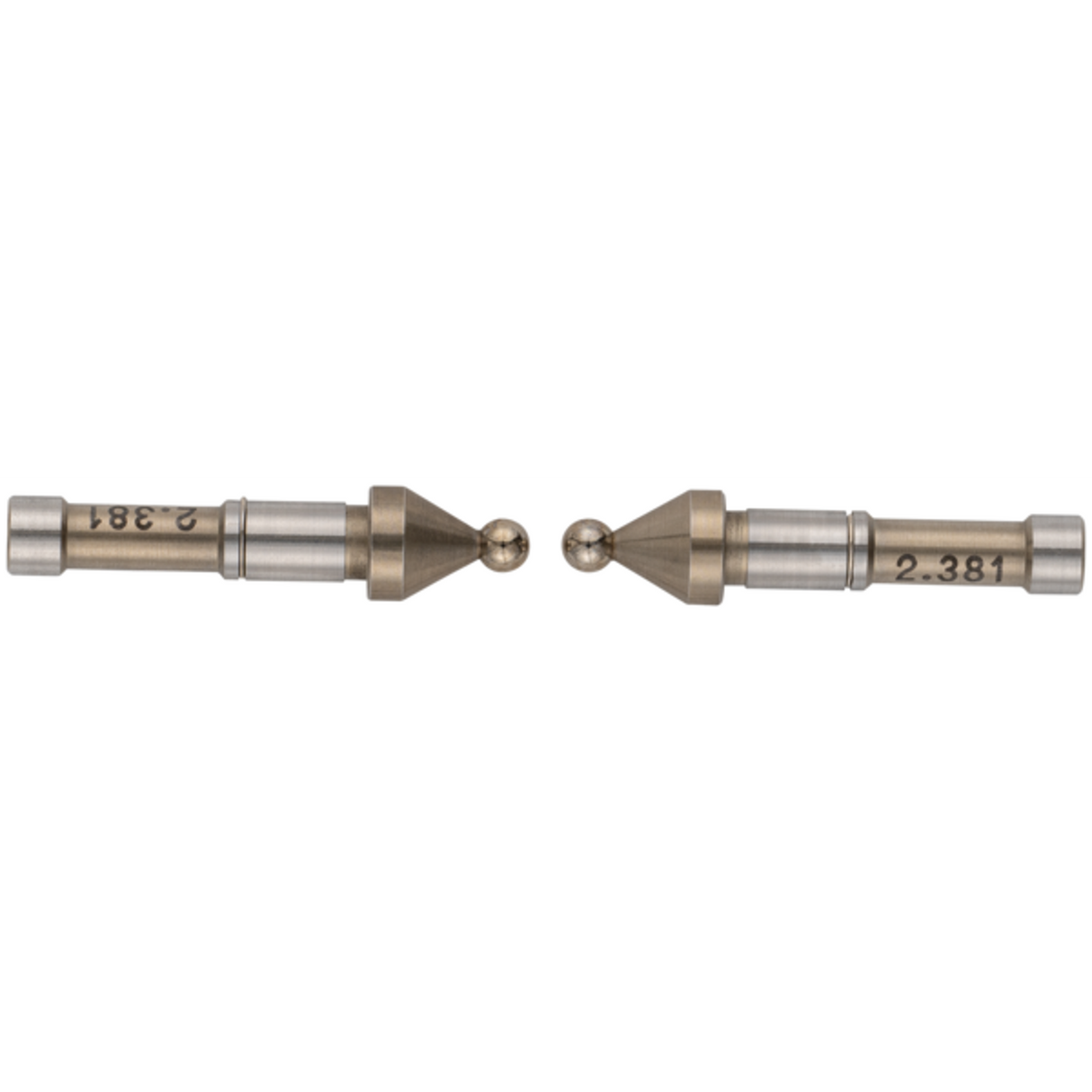 Puntas de bola intercambiables para tope/husillo 2.381mm (3/32 pulg) Mitutoyo