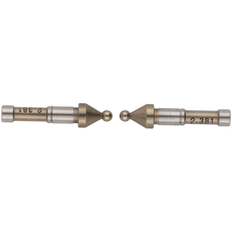 Puntas de bola intercambiables para tope/husillo 2.381mm (3/32 pulg) Mitutoyo