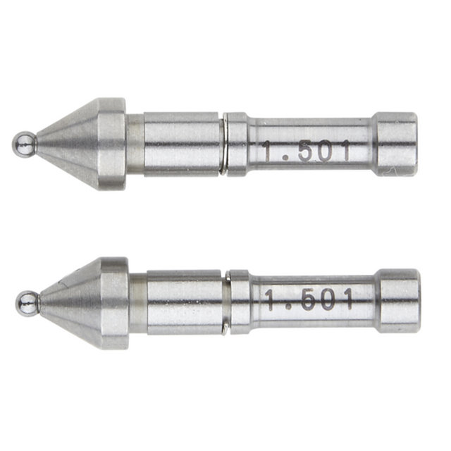 Puntas de bola intercambiables para tope/husillo 1.5mm Mitutoyo