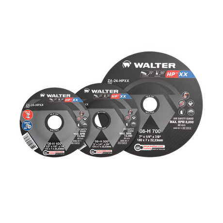 Disco de desbaste hp xx 4-1/2x1/4x7/8 Walter