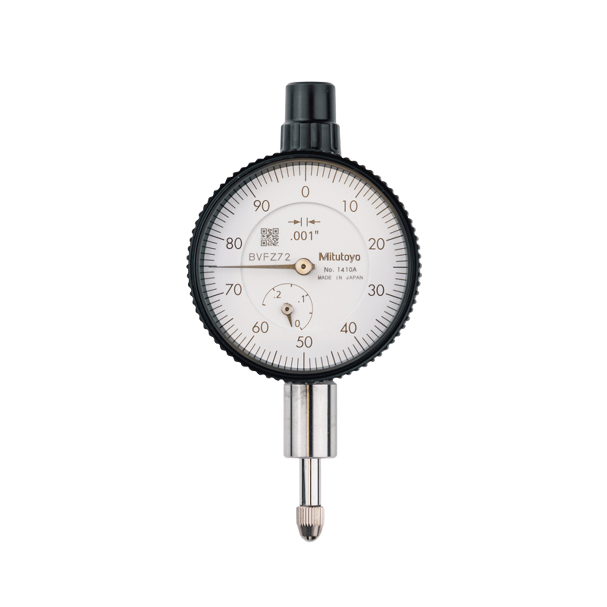 Indicador de carátula, tapa con oreja, Tipo ANSI/AGD  0,25 pulg, 0,001 pulg