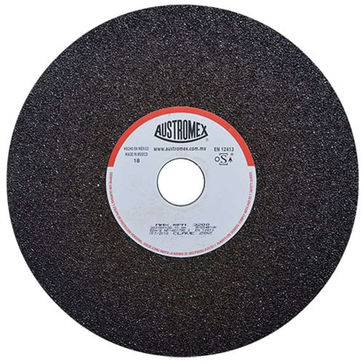 Rueda vitrificada,Espesor 20mm,Diámetro 228mm, Barreno 50.8mm Abrasivos Especiales