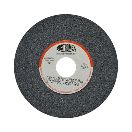 Disco esmerilador,Espesor ,Diámetro 12", Grano20 Abrasivos Especiales