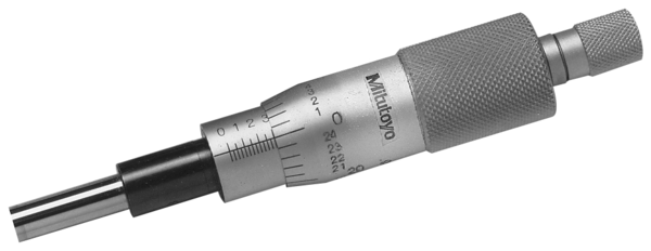 Cabeza micrométrica, tamaño mediano estándar 0-1 pulg - Herramental