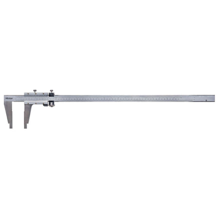 Calibrador vernier puntas exteriores/interiores 0-600mm, 0.02mm, ajuste fino, mm/pulg Mitutoyo