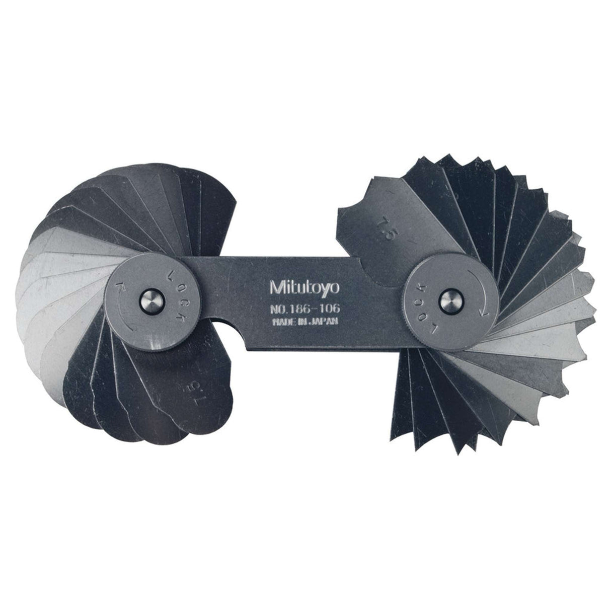 Calibrador de radios 7,5-15mm, 32 Pares Mitutoyo