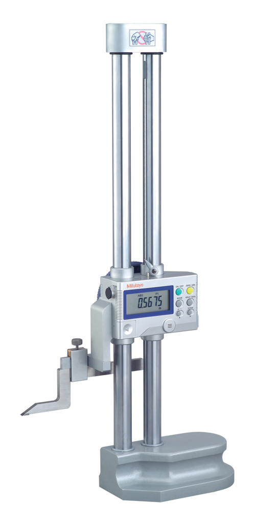 Medidor de alturas Digital Doble columna 0-12 pulg/300mm, conector para palpador, pulg/mm - Herramental